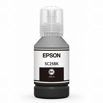 EPSON SC25BK インクボトル/ブラック 140ml 純正