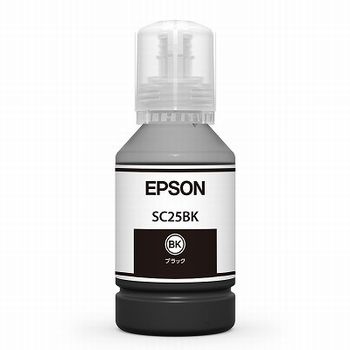 EPSON SC25BK インクボトル/ブラック 140ml 純正