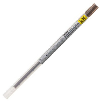 三菱鉛筆 UMR10938.22 スタイルフィット ゲルインクボールペン リフィル0.38mm ブラウンブラック 10本ｾｯﾄ