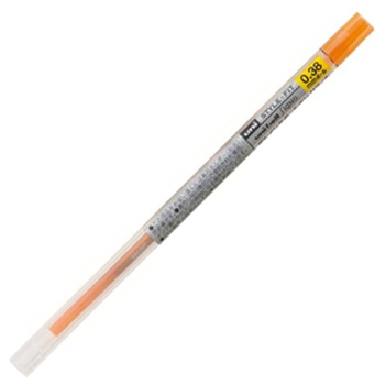 三菱鉛筆 UMR10938.4 スタイルフィット ゲルインクボールペン リフィル 0.38mm オレンジ 10本セット