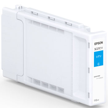 EPSON SC27C11 インクカートリッジ シアン 純正