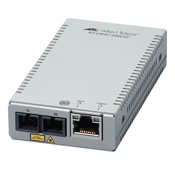 AT-MMC200/SC メディアコンバーター 100Mbps SCコネクタ スイッチタイプ 最長2Km 2心 3575R