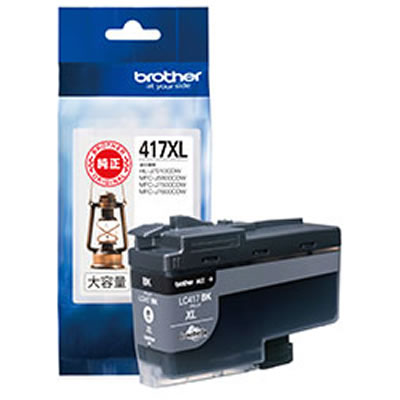BROTHER LC417XLBK インクカートリッジ (ブラック)