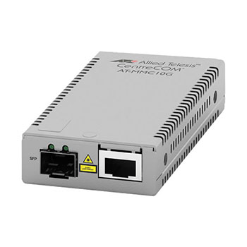 AT-MMC10GT/SP メディアコンバーター 10Gbps LCコネクタ リピータータイプ 最長80Km 4489R