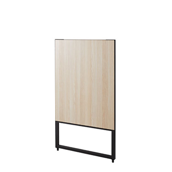 JPK-1509-B-ASH フレームパーティション セミオープン木目パネル 幅900 高さ1503 アッシュ