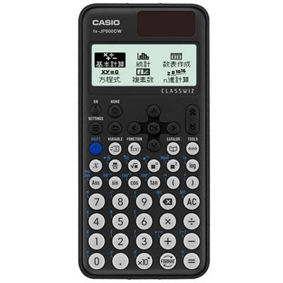 CASIO FX-JP500CW-N 関数電卓 10桁 ハードケース付