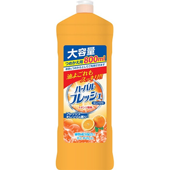 ミツエイ 40757 ハーバルフレッシュコンパクト フレッシュオレンジ 詰替 800ml 1本