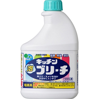 ミツエイ 040061 泡キッチンブリーチ 付替 400ml 1本