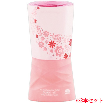 アース製薬 424765 トイレのスッキーリ! 置き型 エアリーホワイトフローラルの香り 400mL