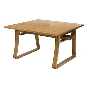 木製ワークデスク 幅1200×奥行1200 ホワイトオーク