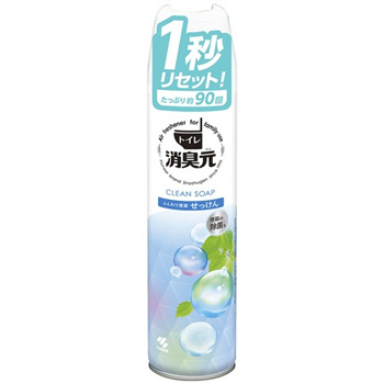 小林製薬 298626 トイレの消臭元スプレー せっけん 1本