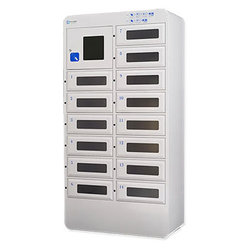 N-FORME スマートロッカー オフィススタイル14人用 IC錠 ホワイト
