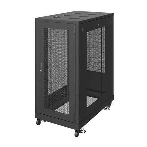 CP-SVN2410MBKN サンワサプライ 19インチサーバーラック メッシュ CP-SVN2410MBKN サンワサプライ 19インチサーバーラック メッシュ