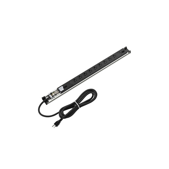 19インチサーバーラック用コンセント 15A 3P 9個口 3m