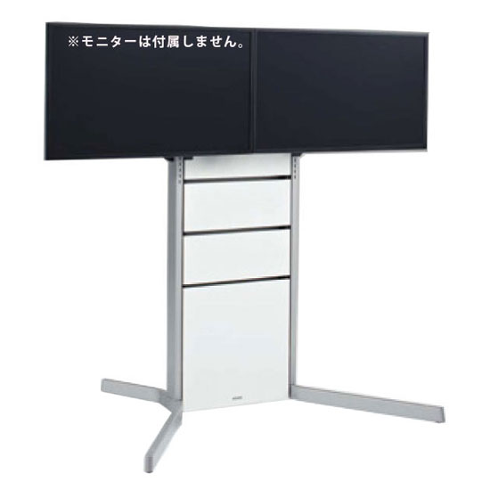 JAPANNEXT 電動昇降式大型液晶モニタースタンド JN-3275-JRDSS