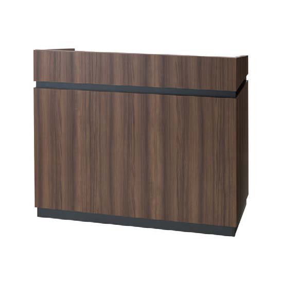 幅1200演台 木目ブラウン