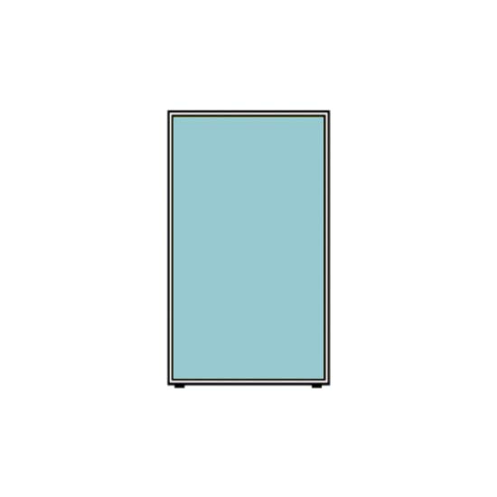 ローパーテーション LPE 高さ1560mm 幅900mm アクア