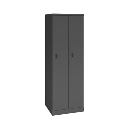 レスピアロッカー 2人用 幅600mm ICカード錠(メンバー仕様) ブラック