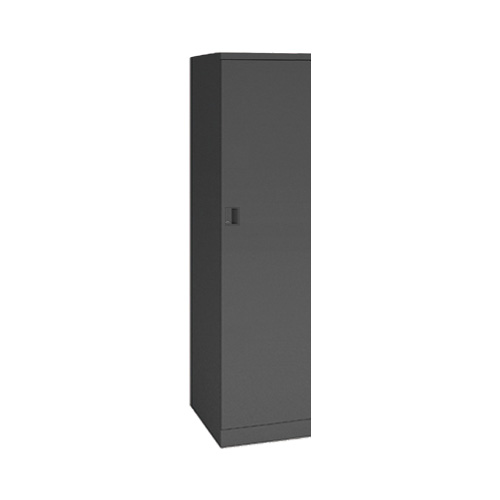 レスピアロッカー 1人用 幅450mm ICカード錠(ビジター仕様) ブラック