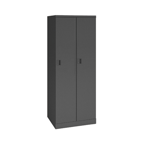 レスピアロッカー 2人用 幅700mm ICカード錠(メンバー仕様) ブラック