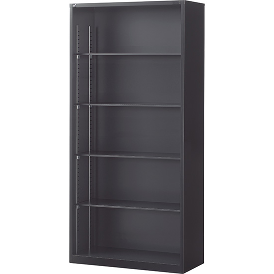 オープン書庫 高さ1860 ブラック