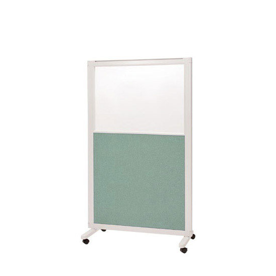 エレメントパネル 上部樹脂ガラス布張タイプ 単体 900×1500 グリーン