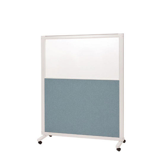 エレメントパネル 上部樹脂ガラス布張タイプ 単体 1200×1500 ブルー