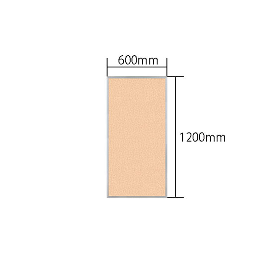 ヴァンテアンパネル 36型 幅600 高さ1200 ベージュ