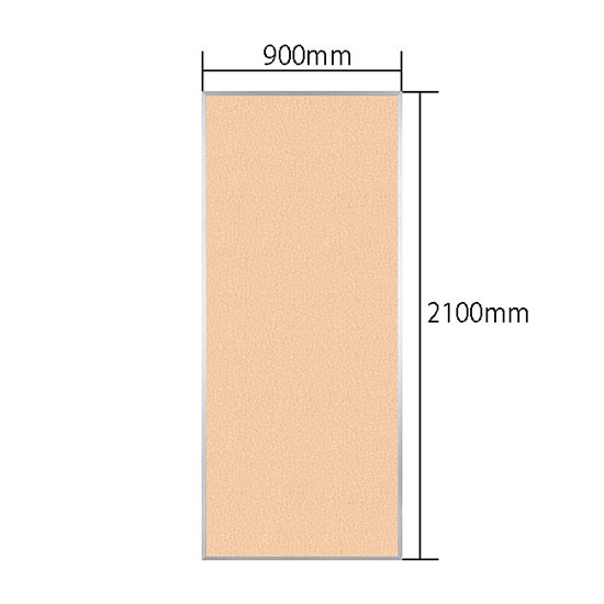 ヴァンテアンパネル 22型 幅900 高さ2100 ベージュ