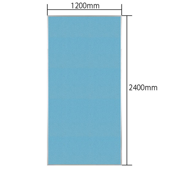 ヴァンテアンパネル 22型 幅1200 高さ2400 ライトブルー