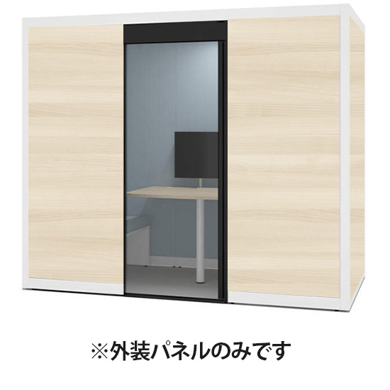 レスピアロッカー 2人用 幅600mm ICカード錠(ビジター仕様) ブラック