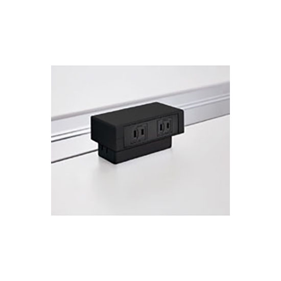 天板用 電源+電源マルチコンセントユニット