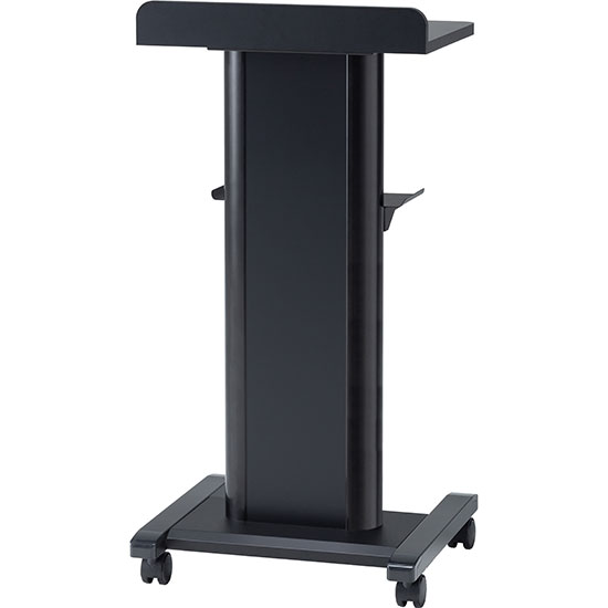 プレゼンテーションスタンド 本体サテンブラック 天板ブラック