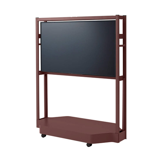 スプリント モニタースタンド 高さ1500 グレイッシュレッド