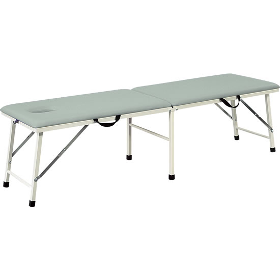 ポータブルベッド グレー 有孔タイプ