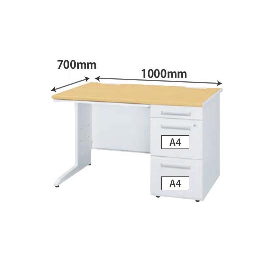 片袖机 幅1000×奥行700×高さ720mm 木目