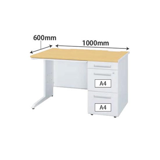 片袖机 幅1000×奥行600×高さ720mm 木目