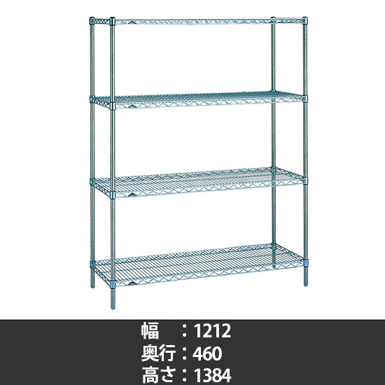 スーパーエレクターシェルフ ４段 Ｐ１５９０×ＳＳ１５２０ スーパーエレクターシェルフ 4段 P1390×SS1520 スーパーエレクター