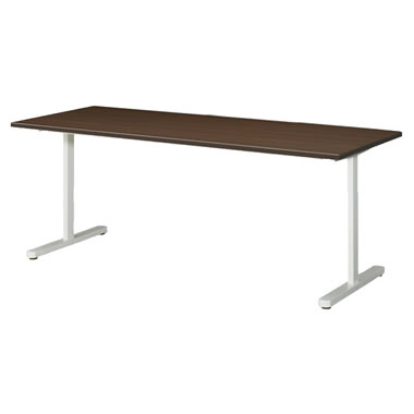 KAT型会議用テーブル 両角タイプ 1800×750mm ウォールナット