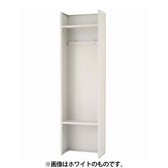 ワークロッカー 省スペース1人用 ライトグレー