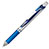 ペンテル BLN75Z-C ゲルインクボールペン ノック式エナージェル (513-8784)1本 0.5mm 青 (軸色 シルバ