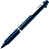 ペンテル XBLC35C エナージェル 3色ボールペン  軸色:ダークブルー (215-3010)1本