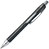 三菱鉛筆 SXN25007.43 油性ボールペン ジェットストリーム (413-9232)1本 ラバーボディ 0.7mm 黒 (