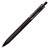 三菱鉛筆 UMNS38BK.24 ゲルインクボールペン ユニボール ワン (411-5542)1本 0.38mm 黒 (軸色:黒