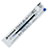 プラチナ BSP-60S- F0.7 #3 油性ボールペン替芯 0.7mm 青 (915-6418)1セット=10本 ダブルアク
