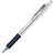 ゼブラ BN5-W 油性ボールペン タプリクリップ 0.7mm 黒  軸色:白 (210-6427)1本