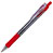 ゼブラ BNU5-R 油性ボールペン タプリクリップ 1.6mm 赤 (210-6496)1本