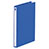 LIHIT F-867-9 リングファイル ディンプル A4タテ 2穴 (016-1213)1冊 150枚収容 背幅27mm 藍