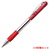 TSH-BG07TR ノック式油性ボールペン グリップ付 0.7mm 赤  汎用品 (910-7239)1セット=100本:10