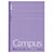 コクヨ ノ-3CAT-V キャンパスノート(ドット入り罫線・カラー表紙) セミB5 A罫 30枚 紫